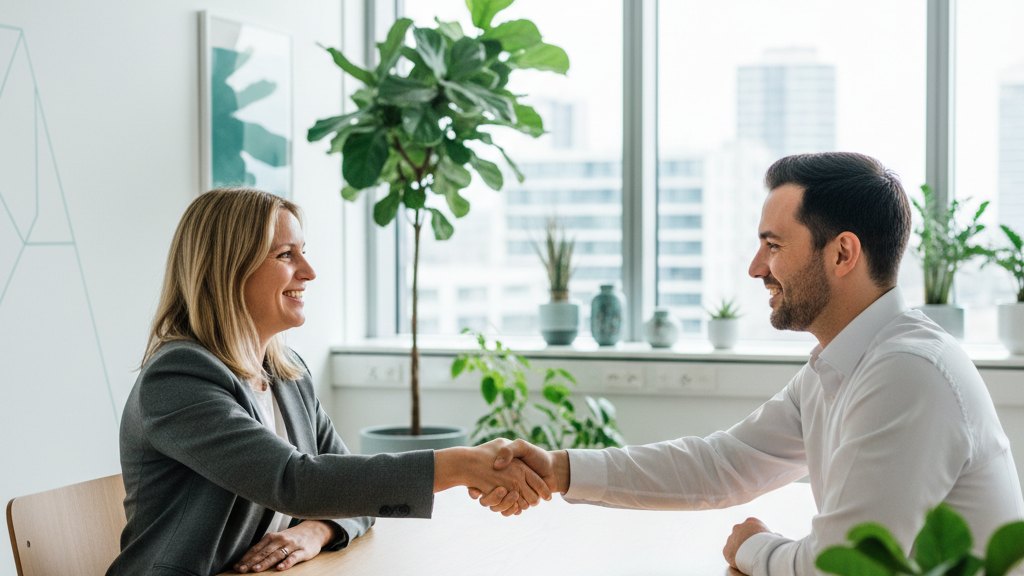 Agentur im Strategie-Meeting